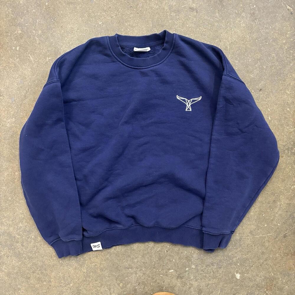 Wilbur Soot WS Crewneck Sweatshirt Mens Large Cotton Fleece Streetwear